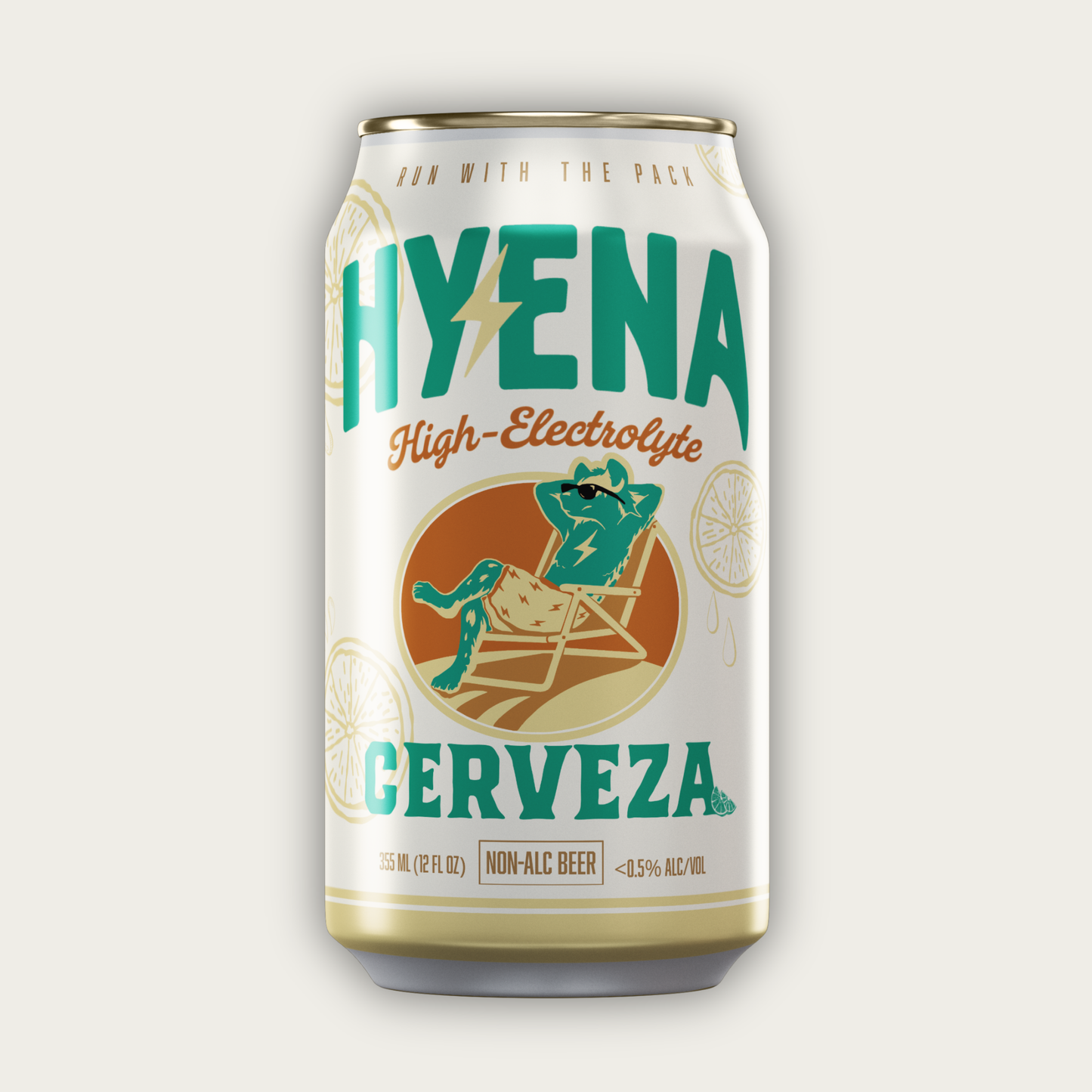 HYENA High Electrolyte Non- Alc Lime Cerveza